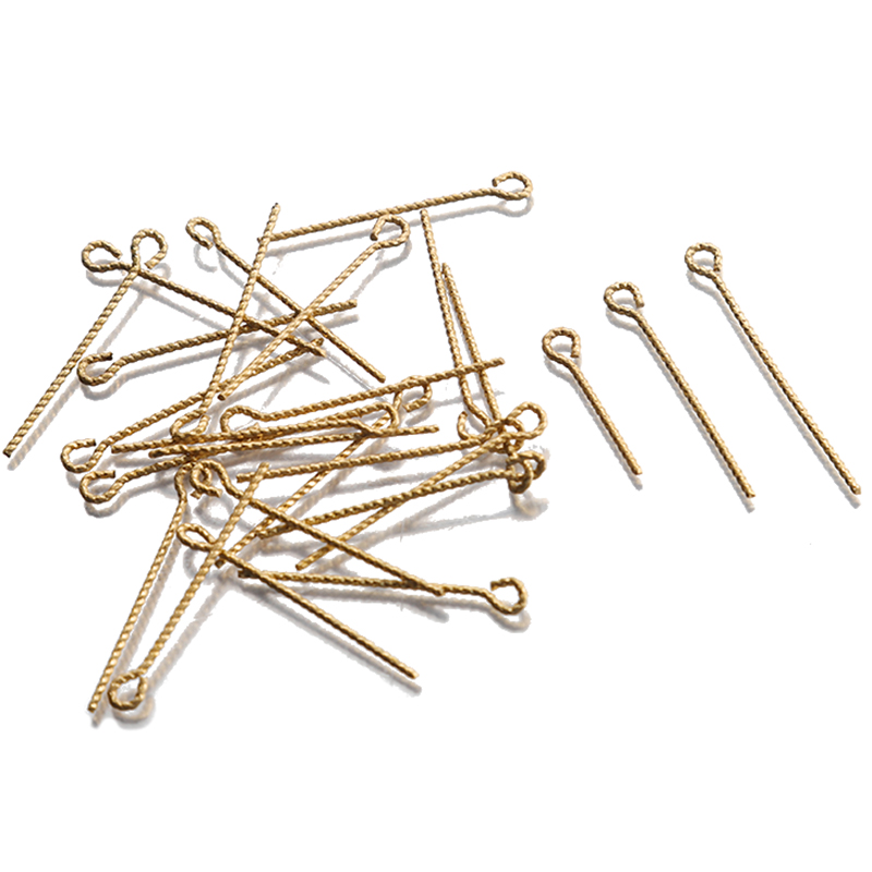 Jewelry Making Business - 50Pcs Raw Messing Textur 20 30