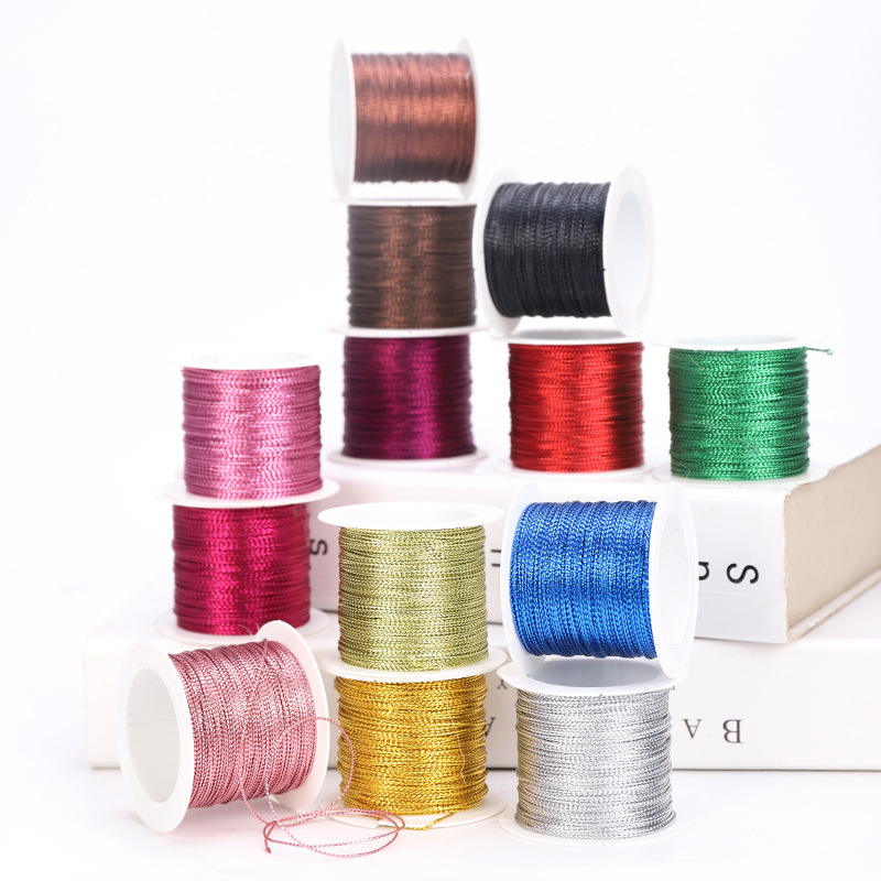 Knotting Cord Silk - 12 farben 20 Meter 1mm Seil