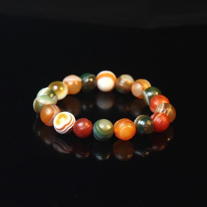 Knotting Cord Silk - Gobi Stein Alxa bunte Faden Armband