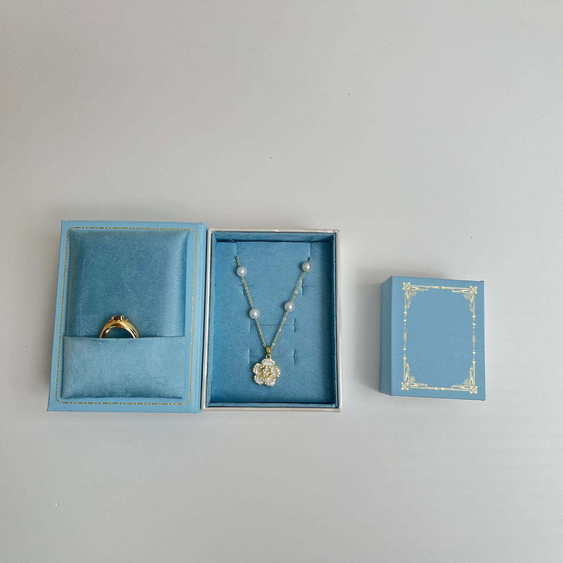 Jewelry Making Journal - Magnetische buchförmige Schmuckschatulle, luxuriöse Schmuckschatulle aus