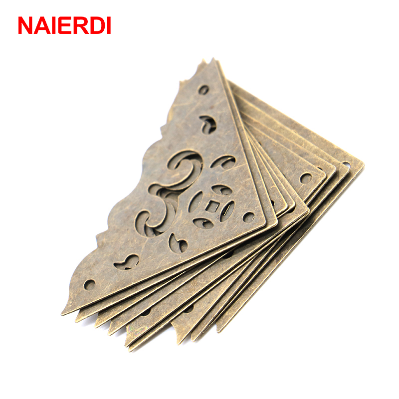Jewelry Making Journal - 30PCS NAIERDI Schmuckschatulle Eckenschutz Bronze Dekorative