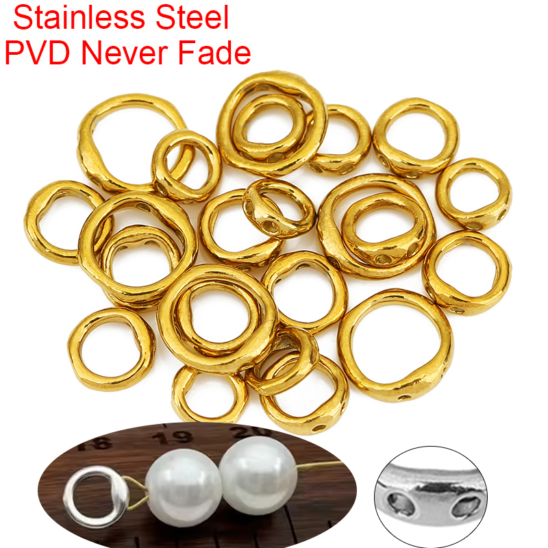 20 Stück Edelstahl-Halskettenv – Jewelry Making Bead Bewertung und Preis