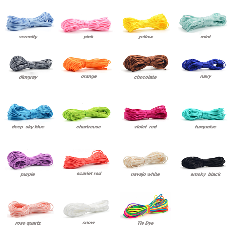 20 mt/los DIY Nylon Schnüre 1, – Knotting Cord Silk Bewertung und Preis