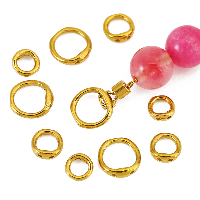 30 Stück 5/6/8mm Edelstahl-Per – Jewelry Making Bead Bewertung und Preis
