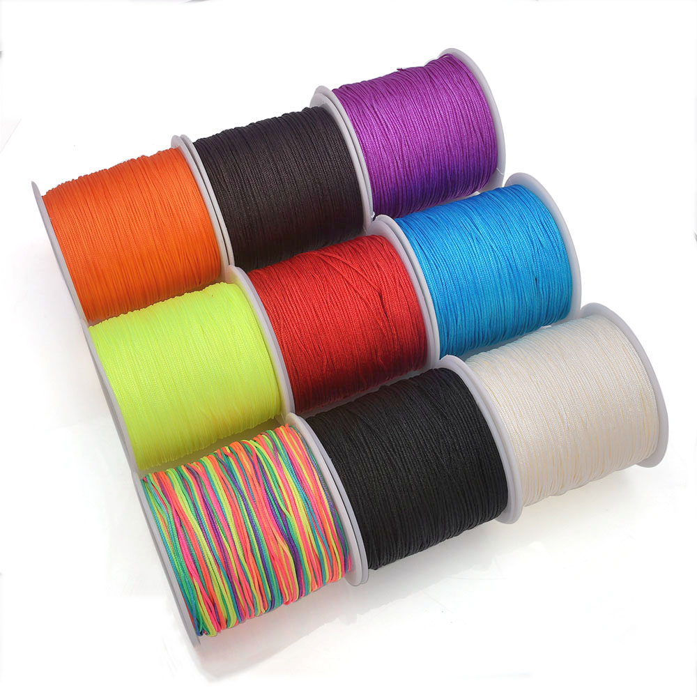 100Yards Craft Nylon Satin Cor – Knotting Cord Silk Bewertung und Preis
