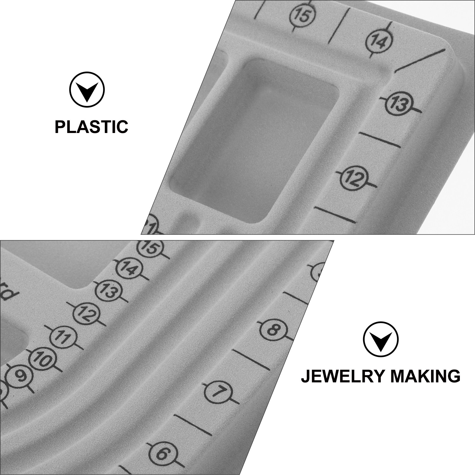 2er-Set Perlen-Designplatten:  – Jewelry Making Bead Bewertung und Preis