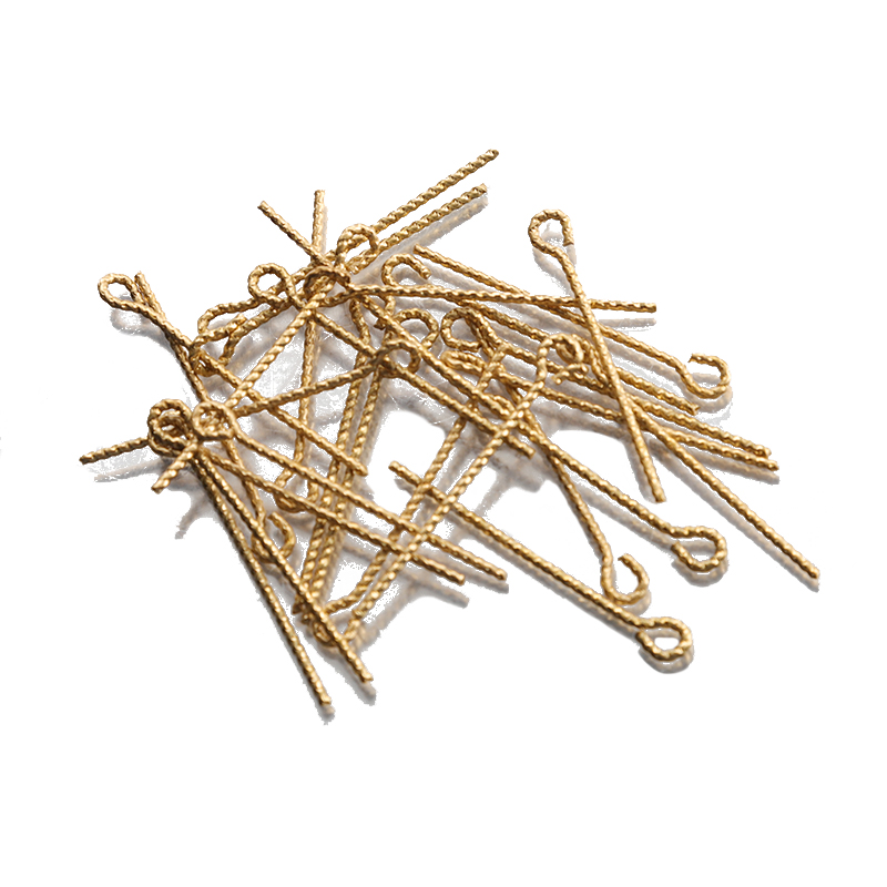 50Pcs Raw Messing Textur 20 30 – Jewelry Making Business Bewertung und Preis