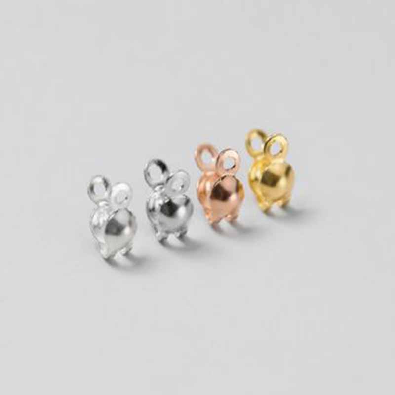 4 Stück Echte Reine 925 Sterli – Jewelry Making Bead Bewertung und Preis