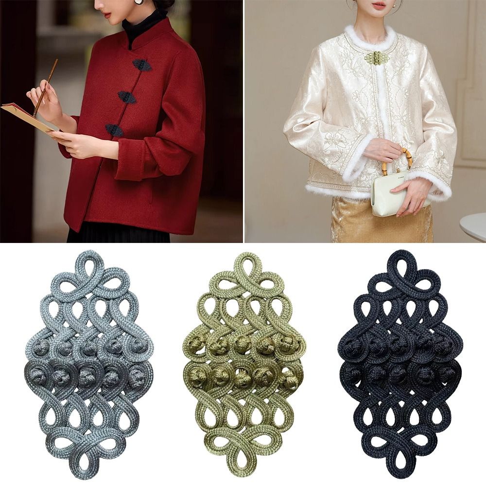 Goldener Seiden-Uniformknopf,  – Knotting Cord Silk Bewertung und Preis