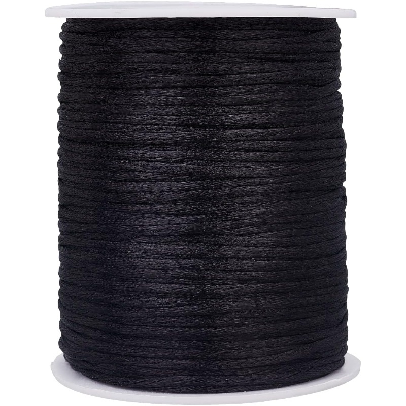 106 Yards Rattail Satin Schnür – Knotting Cord Silk Bewertung und Preis