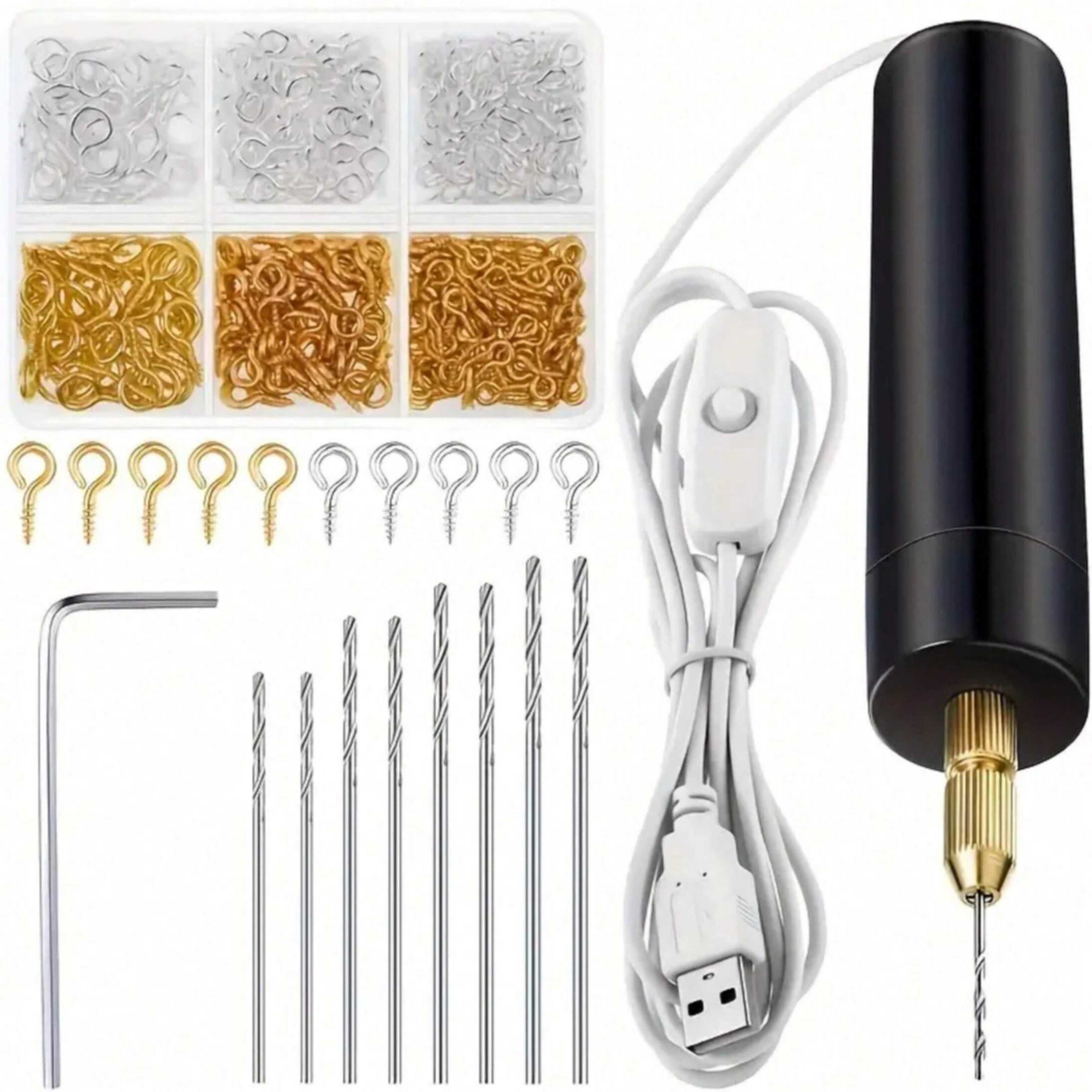 【Mini-Elektrobohrer-Set】10-tei – Jewelry Making Dc Bewertung und Preis
