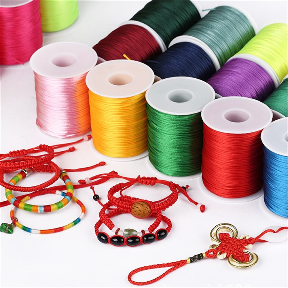 1mm Seil 50Meter/Rolle Satin R – Knotting Cord Silk Bewertung und Preis