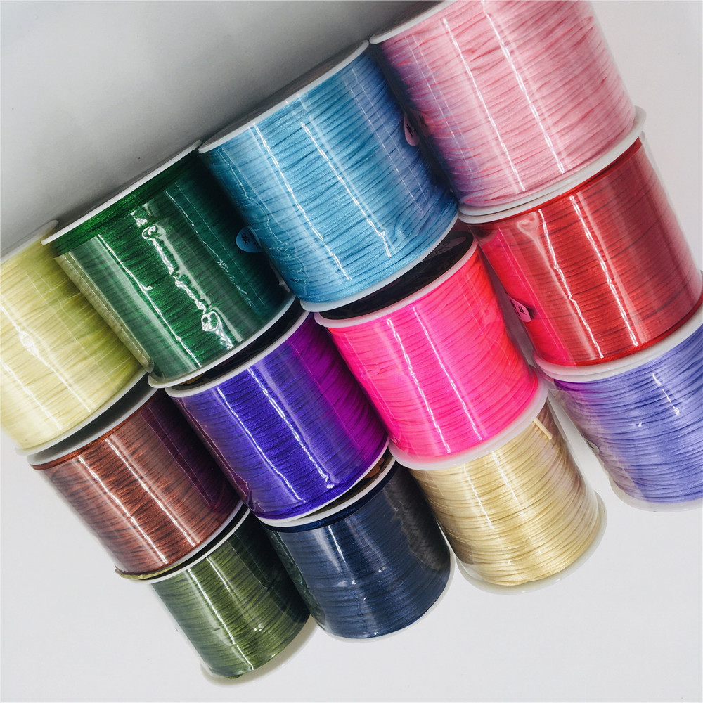 1mm Seil 50Meter/Rolle Satin R – Knotting Cord Silk Bewertung und Preis