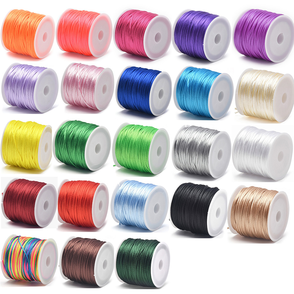 1,5 mm Crafts Satin-Rattail-Sc – Knotting Cord Silk Bewertung und Preis
