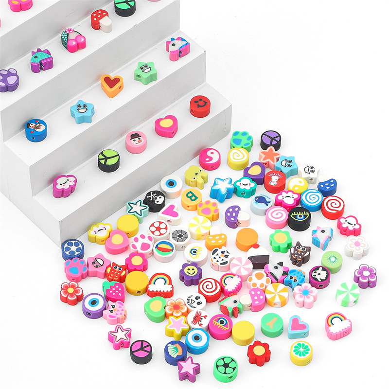 100 Stück zufällige Polymer-To – Jewelry Making In Clay Bewertung und Preis