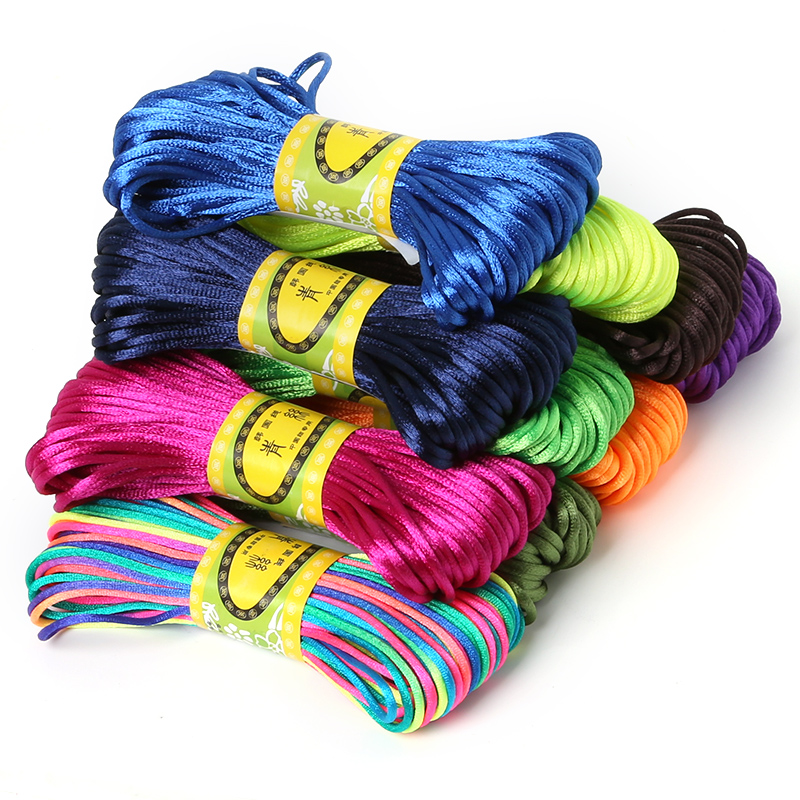 2,5 mm 20 Meter weiche Satin-R – Knotting Cord Silk Bewertung und Preis