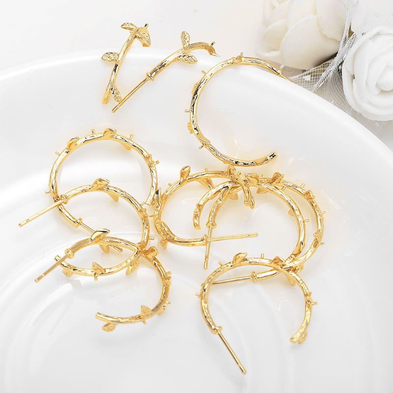 6 Stück 18 Karat Gold Messing  – Jewelry Making Set Bewertung und Preis