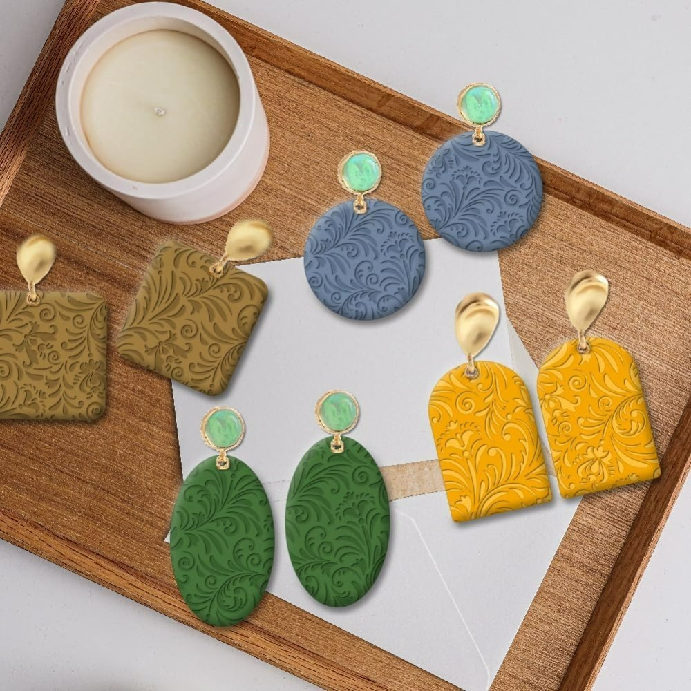 Polymer-Ton-Texturblätter, Fuj – Jewelry Making In Clay Bewertung und Preis