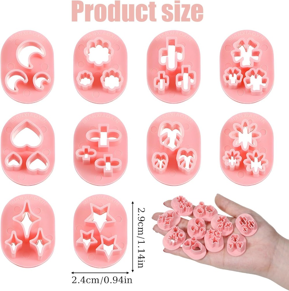 10 Stück Polymer-Tonformen, Bl – Jewelry Making In Clay Bewertung und Preis